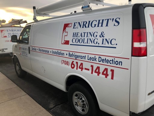 Enright's Heating & Cooling, Inc. Contact Us